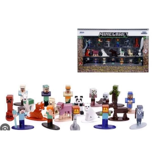 Minecraft Nano Metalfigs Die-Cast Figure Set by Jada Toys