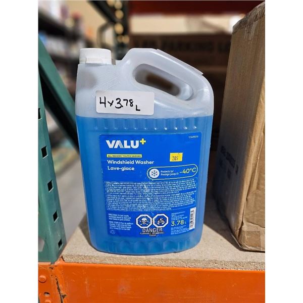 Valu+ Windshield Washer 4×3.78 L -40C