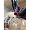 Image 2 : Black Flexible Tubing with Red Inner Lining, Approx. 50 Feet Length