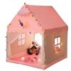 Image 1 : Risom Tent for Girls with Mat Mat, Light and Bunting, Large Tent Playhouse, Princess Castle Children