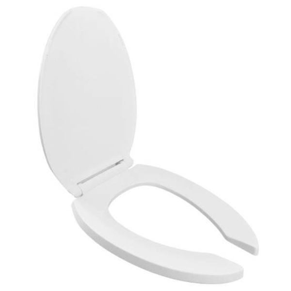 Centoco White Elongated Toilet Seat With Antimicrobial Features