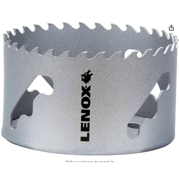 Lenox Multi-Purpose 3 in 89 mm Hole Saw with Arbor