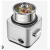 Image 1 : Cuisinart Brushed Stainless Series 4-Cup (1L) Rice Cooker & Steamer