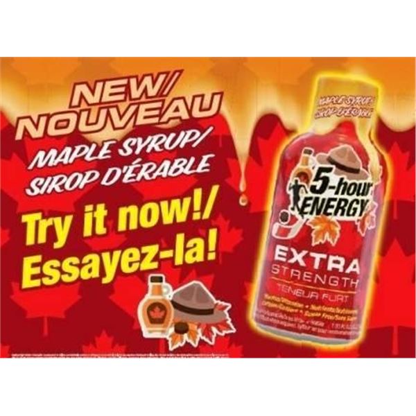 5-hour Energy Extra Strength Maple Syrup 57ml (12-Pack)