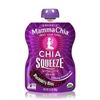 Image 1 : Mamma Chia Squeeze Blackberry Bliss Chia Snack 12 x 100g