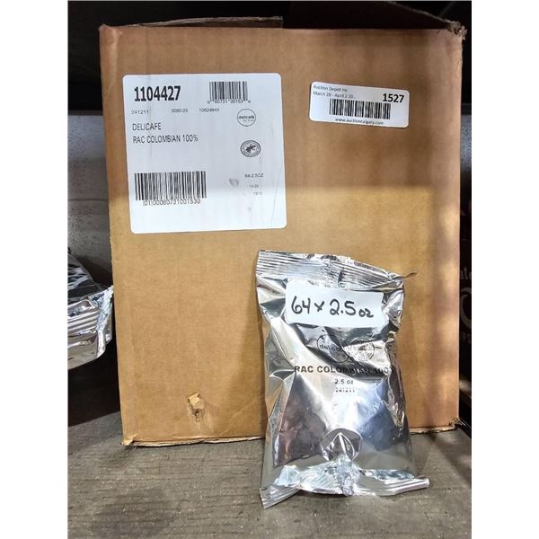 RAC Colombian Coffee, 64 x 2.5 oz Packs