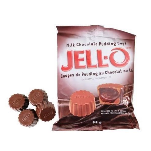 Jell-O Milk Chocolate Pudding Cups 99g, 12-Pack