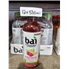 Image 2 : Bai Wonder Water Raspberry Limon Lime 12x530ml Bottles