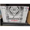 Image 2 : Budweiser Zero Non-Alcoholic Beer 24x355ml Cans
