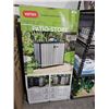 Image 2 : Keter Patio Store 4.6 x 4.0 ft. Resin Outdoor Storage Shed