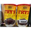 Image 1 : CASE LOT – Fry’s Premium Cocoa/Cacao 454g Canisters – Set of 2