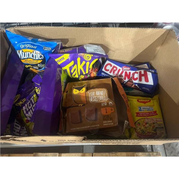 CASE LOT – Assorted Snack Foods