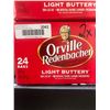 Image 2 : CASE LOT – Orville Redenbacher Light Buttery Popcorn, 24 Bags, 2 Boxes