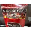 Image 2 : CASE LOT – Jack Link’s All Beef Wild Heat Sausage Stick