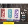 Image 1 : CASE LOT – ZOA Energy Drink 18-Pack Variety With Zero Sugar and 120mg Caffeine