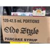 Image 2 : CASE LOT – Olde Style Pancake Syrup 120-42.5 mL Portions