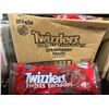 Image 1 : CASE LOT – Twizzlers Strawberry Twists 250g Packs – Lot of 24
