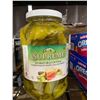 Image 1 : CASE LOT – Supreme Sandwich Sliced Dill Pickles, 3.78 L Jar