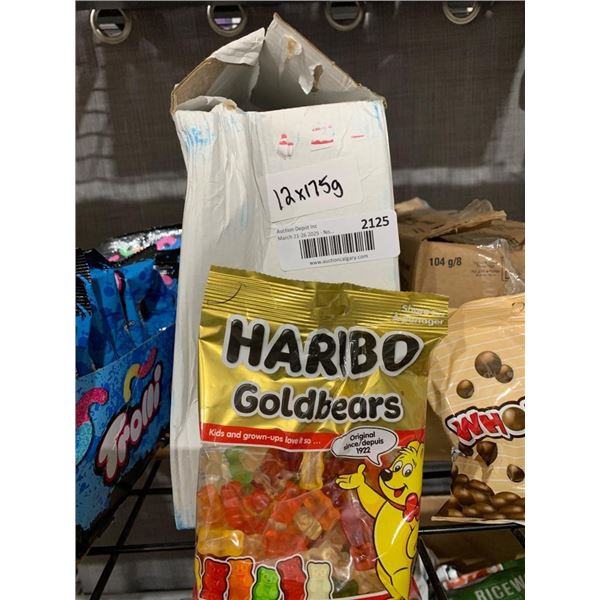 CASE LOT – Haribo Goldbears Gummy Candy 12x175g