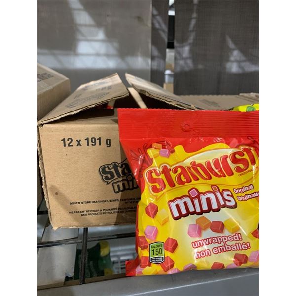 CASE LOT – Starburst Minis Unwrapped 12 x 191 g Case