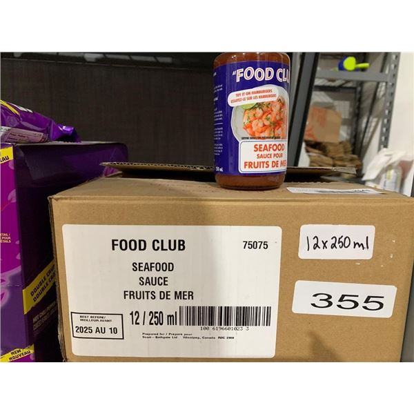 CASE LOT – Food Club Seafood Sauce 12 x 250 mL