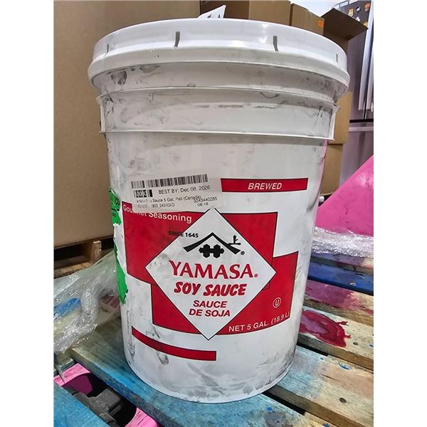 CASE LOT – Yamasa Soy Sauce 5 Gallon Container