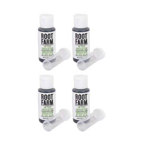 Root Farm pH Test Indicator, 4×30 mL