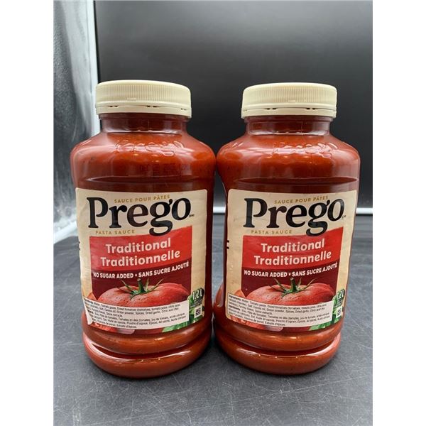 Prego Traditional Pasta Sauce 1.2L No Sugar Added (2 Jars)