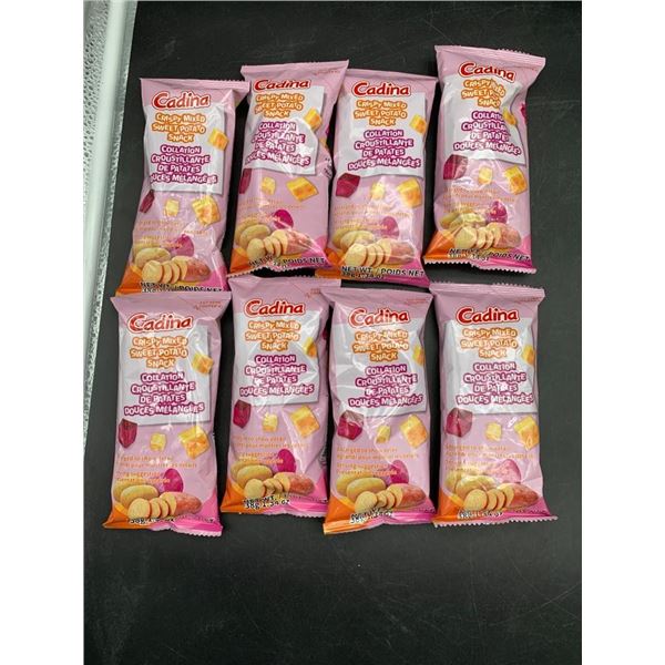 Cadina Crispy Mixed Sweet Potato Snack 38g Lot of 8