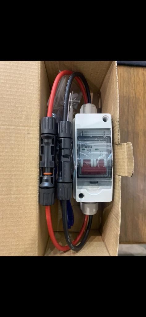 Solar DC String Box with 1 In, 1 Out Configuration and MCB DC 50A ...