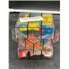 Image 2 : Multicolor Marble Puzzle Cube with Internal Maze