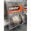 Image 2 : Raider Deadbolt Lock Set for Doors, 2 Units