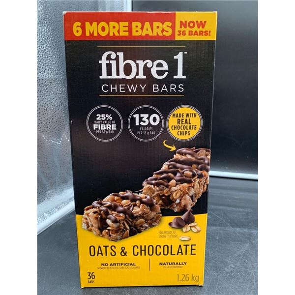 Fibre 1 Chewy Bars, Oats & Chocolate, 36 Count, 1.26 kg