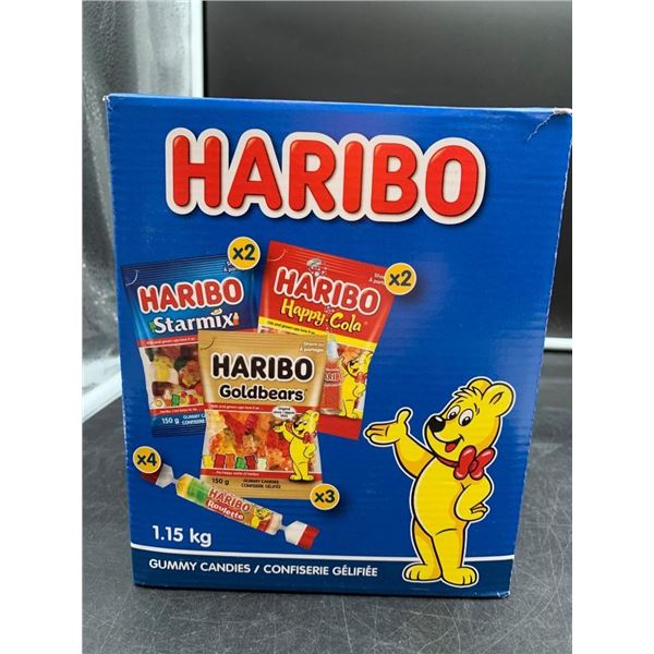 Haribo Gummy Candies Assortment 1.15 kg in Multi-Flavored Packs