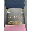 Image 2 : Ted Baker Men’s Dress Socks, 6 Pairs, Shoe Size 6-12