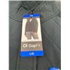 Image 2 : GapFit Women’s Black Quilted Full-Zip Jacket Size L/G
