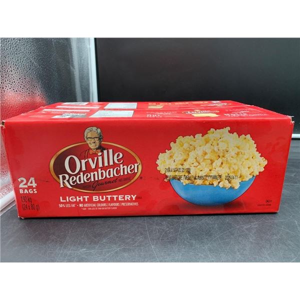 Orville Redenbacher Light Buttery Popcorn 24 Bags x 80g