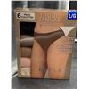 Image 1 : Reflex Thong Tangas Lingerie, 6-Pack L/G Size, Multi-Color