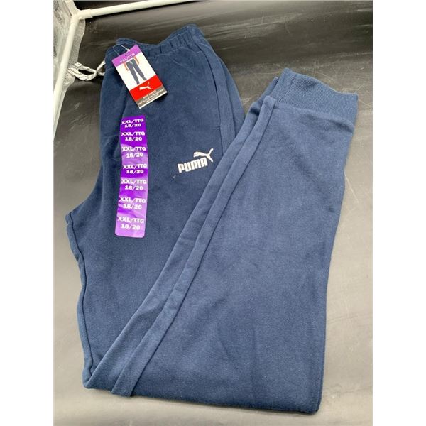 PUMA Boys’ Jogger Pants XXL/18-20 Navy