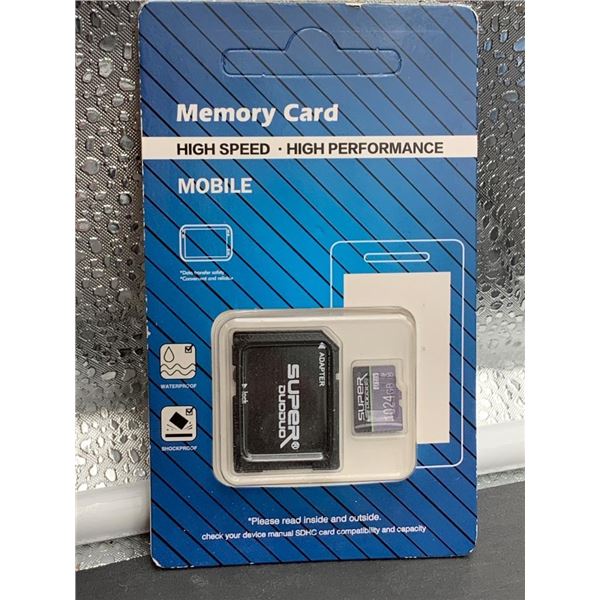 Supercard Micro SD Memory Adapter with 1024 MB SD Card – High Speed Performance