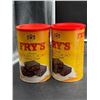 Image 1 : Fry’s Premium Cocoa/Cacao 454g Canisters (Set of 2)