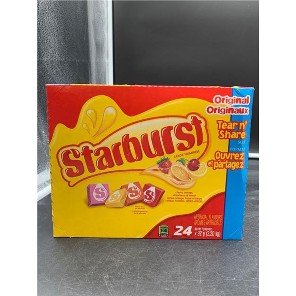 Starburst Tear ‘n’ Share 24 x 92g Pack Candy Assorted Flavors