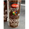 Image 2 : Krylon Colormaxx Gloss Leather Brown Paint and Primer Spray 340g Lot of 3