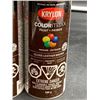 Image 2 : Krylon Colormaxx Gloss Leather Brown Paint and Primer Spray 340g Lot of 3