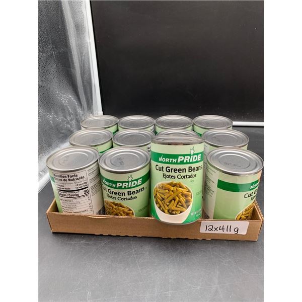North Pride Cut Green Beans 12 x 411g Cans