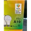 Image 2 : Suchot A19 15W LED Light Bulbs – 6-Pack, Non-Dimmable