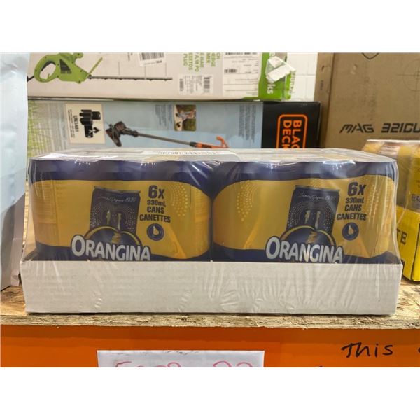 Orangina Sparkling Citrus Beverage 24 x 330ml Cans
