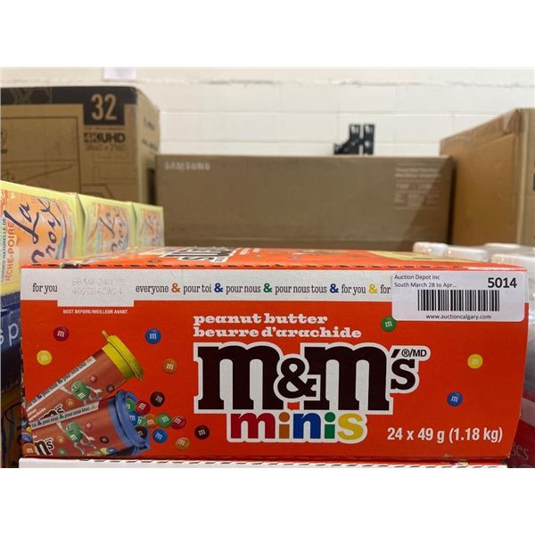 M&M’s Minis Peanut Butter 24 x 49g