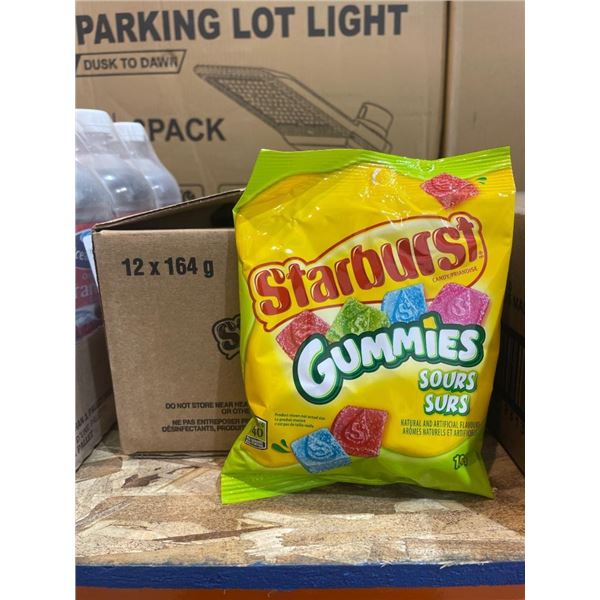 Starburst Gummies Sours 164 g Pack of 12