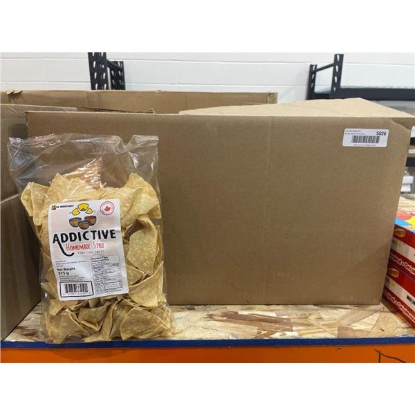 Addictive Tortilla Chips, Homemade Style, 16 Bags, 375g Each